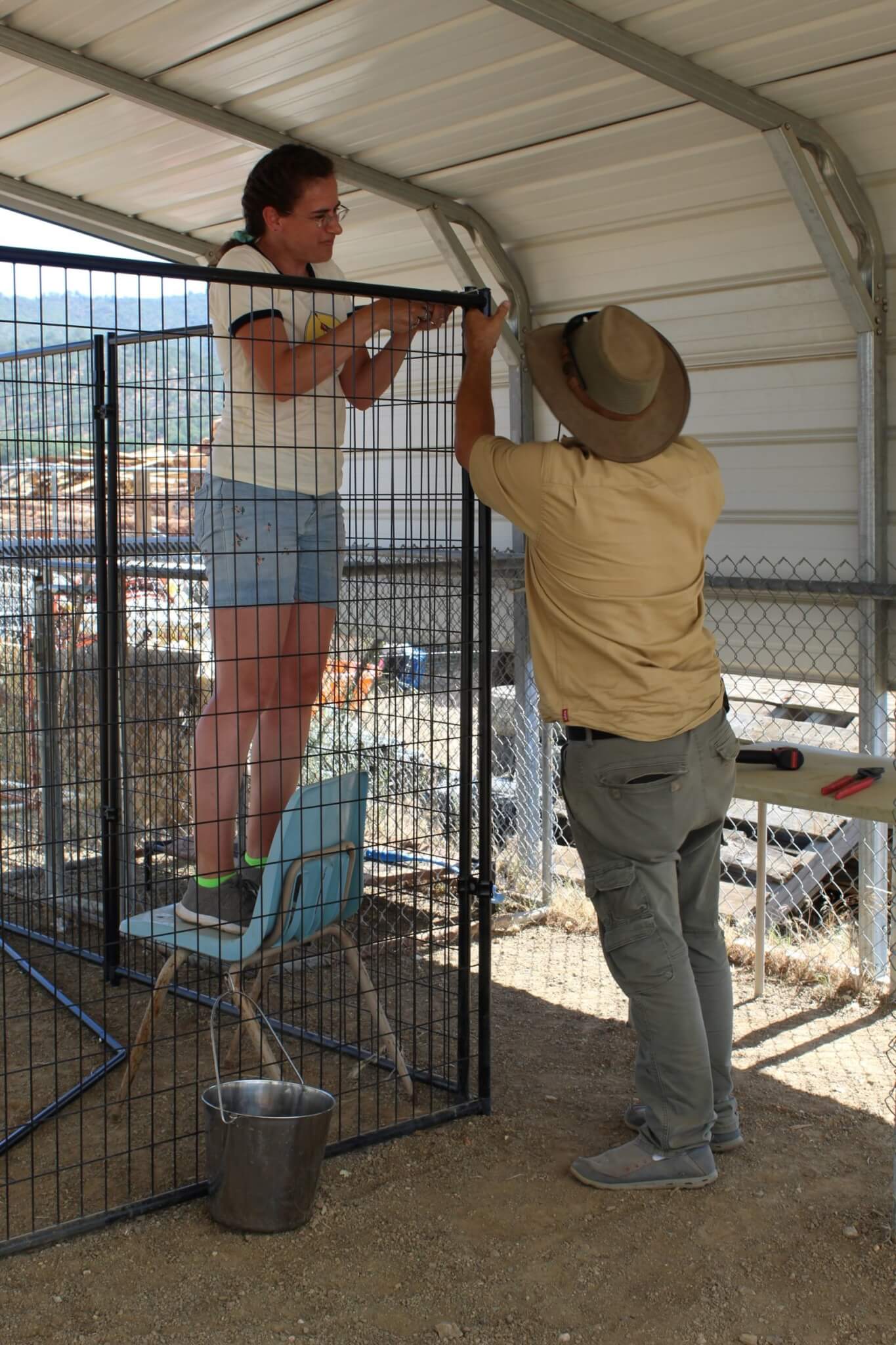 RR_Volunteer_and_Staff_Builing_Kennels Rescue Ranch Inc.