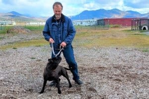 Onyx At Rescue Ranch with Rick