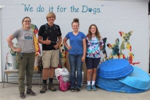 Yess crew brings supplies and volunteers at Rescue Ranch during McKinney Fire