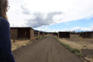 Rescue Ranch Sanctuary horse sheds and paddoscks some new fencing