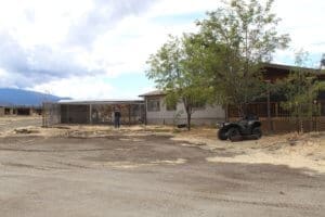Rescue Ranch Sanctuary_Area reserved for new whelping pens