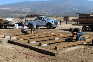 Giving Tuesday 2022, Rescue Ranch Sanctuary_Whelping Sheds construction begins