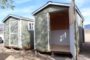 Giving Tuesday, Rescue Ranch Sanctuary, Whelping sheds open back door