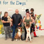 Rescue Ranch this year, Lola and new family
