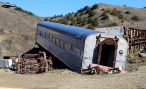 SDF National Training Center_Simulated train wreck1