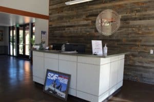 SDF reception desk