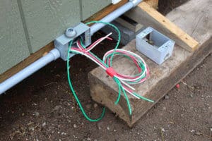 Giving Tuesday, Rescue Ranch Sanctuary, Whelping Shed electrical