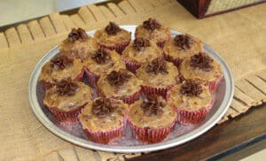 Thrift Store, anniversary German chocolate cake cupcakes