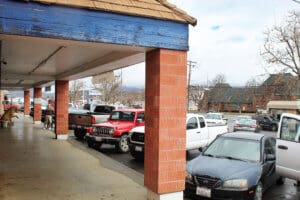 Thrift Store Parking