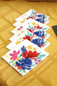 Party napkins