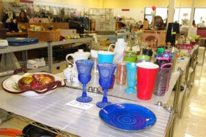 Thrift Store displays