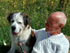 Best lives, Miss Molly with long-term foster dad