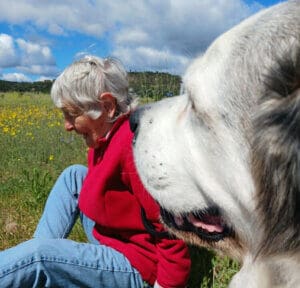Best lives, Miss Molly with long-term foster mom