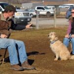 Rescue Ranch Adoption Center_correction at free socialization class