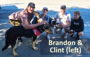 Find dogs homes_ Brandon and Clint