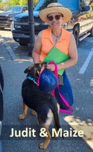 Find dogs homes_ Judit and Maize