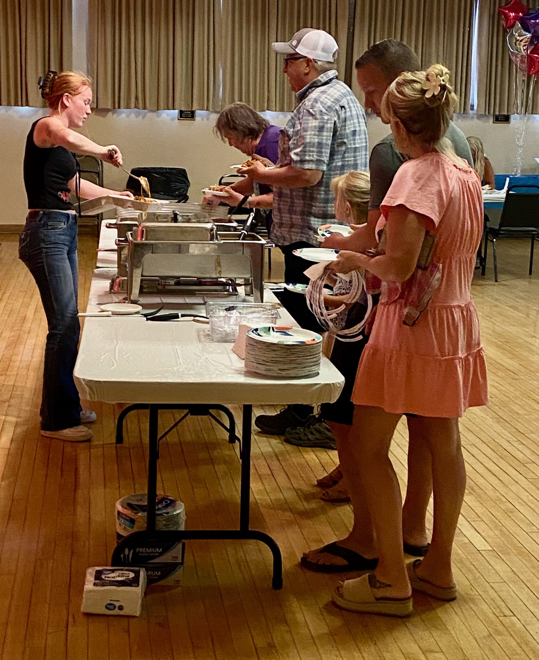Spaghetti_Feed_Fundraiser_Jada_serving